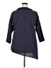 Indigo 100% Cotton Blue 3/4 Sleeve Top Size XXL - photo 2