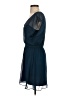Express 100% Polyester Solid Blue Cocktail Dress Size S - photo 5