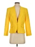 Nine West 100% Polyester Yellow Blazer Size 4 - photo 1