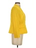 Nine West 100% Polyester Yellow Blazer Size 4 - photo 4