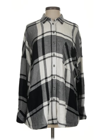 Free People Long Sleeve Button-Down Shirt (view 1)