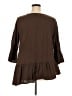 Indigo 100% Cotton Brown 3/4 Sleeve Top Size XXL - photo 2