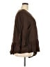 Indigo 100% Cotton Brown 3/4 Sleeve Top Size XXL - photo 4