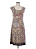 North Style Paisley Gray Cocktail Dress Size S - photo 1
