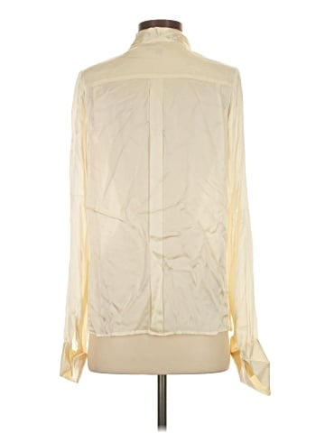 Rachel Zoe Long Sleeve Silk Top (view 2)
