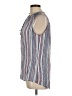 St. John's Bay Blue Sleeveless Button-Down Shirt Size L - photo 5