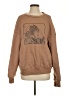 Shein Graphic Brown Sweatshirt Size 4 - photo 1