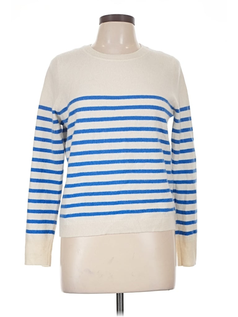 Pre-owned Cynthia Rowley Tjx Cashmere Pullover Sweater In Ivory