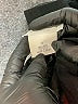Studio C Chevron-herringbone Black Linen Pants Size 12 - photo 8