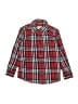 Duluth Trading Co. 100% Cotton Plaid Red Long Sleeve Button-Down Shirt Size 4T - photo 1