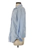 J. McLaughlin Blue 3/4 Sleeve Button-Down Shirt Size S - photo 5