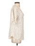 Tamara H. 100% Polyester Ivory Short Sleeve Blouse Size M - photo 4