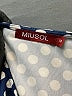 Miusol Polka Dots Blue Casual Dress Size M - photo 7