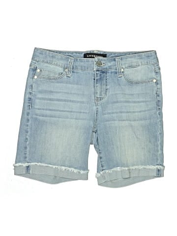 Liverpool Los Angeles Denim Shorts (view 1)