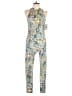 Roxy Graphic Blue Jumpsuit Size L - photo 1