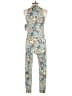 Roxy Graphic Blue Jumpsuit Size L - photo 2