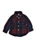 Ralph Lauren 100% Cotton Plaid Red Long Sleeve Button-Down Shirt 6-9 MO / 9 MO - photo 1