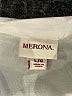Merona 100% Rayon Ivory Long Sleeve Blouse Size L - photo 7