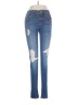 YMI Hearts Blue Jeans Size 3 - photo 1