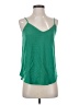 J.Crew 100% Polyester Green Sleeveless Top Size 2 - photo 1