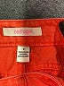 Refuge 100% Cotton Orange Denim Shorts Size 2 - photo 3