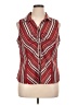 Studio 1940 Red Sleeveless Blouse Size XL - photo 1