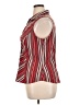 Studio 1940 Red Sleeveless Blouse Size XL - photo 5