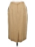 Kasper 100% Wool Solid Tan Wool Skirt Size 6 - photo 2