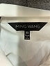 MING WANG White Sleeveless Button-Down Shirt Size XS - photo 7