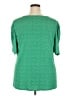 Adrianna Papell Green Short Sleeve Top Size 2X - photo 2