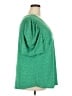 Adrianna Papell Green Short Sleeve Top Size 2X - photo 4