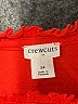 Crewcuts Outlet Solid Red Dress Size 14 - photo 3