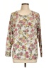 Style&Co Floral Ivory Pullover Sweater Size L - photo 1