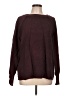 Red Haute 100% Cotton Burgundy Pullover Sweater Size L - photo 1