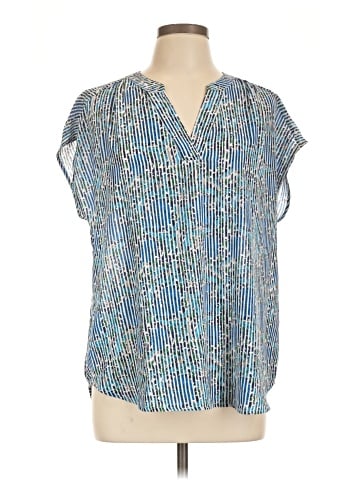 Liz Claiborne Short Sleeve Blouse (view 1)