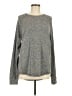 Lucky Brand 100% Cotton Gray Pullover Sweater Size M - photo 1