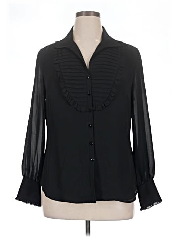 Jones New York Collection Long Sleeve Blouse (view 1)