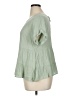 True Craft 100% Rayon Green Short Sleeve Top Size XL - photo 5
