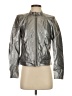 Simply Vera Vera Wang 100% Viscose Metallic Silver Jacket Size XS - photo 1