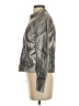 Simply Vera Vera Wang 100% Viscose Metallic Silver Jacket Size XS - photo 5