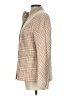 Ellen Tracy Checkered-gingham Tan Wool Blazer Size 12 - photo 5