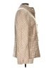 Ellen Tracy Checkered-gingham Tan Wool Blazer Size 12 - photo 4
