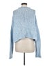 Free People Blue Pullover Sweater Size M - photo 2