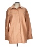 Topshop 100% Polyurethane Tan Raincoat Size 10 - photo 1