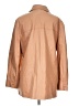 Topshop 100% Polyurethane Tan Raincoat Size 10 - photo 2