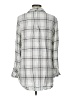 Isabel Maternity 100% Rayon Silver Long Sleeve Blouse Size Lg Maternity - photo 2