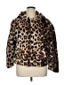 Me Jane 100% Polyester Animal Print Brown Faux Fur Jacket Size XL - photo 1