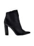 Qupid 100% Leather Black Ankle Boots Size 9 - photo 1