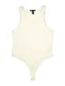 Forever 21 Ivory Bodysuit Size XL - photo 1