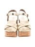 Bernardo 100% Leather Ivory Wedges Size 10 - photo 2
